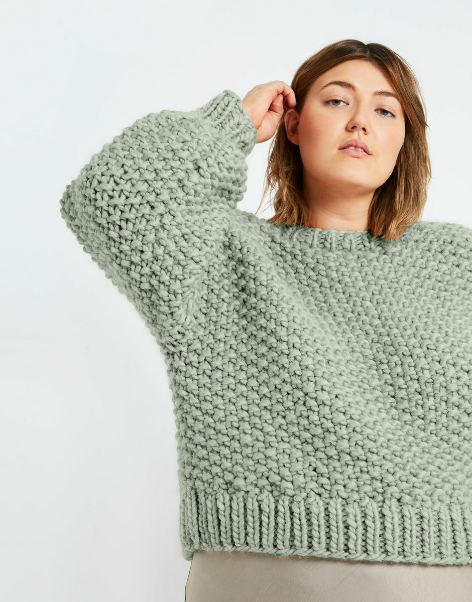 Amanda Sweater Eucalyptus Green