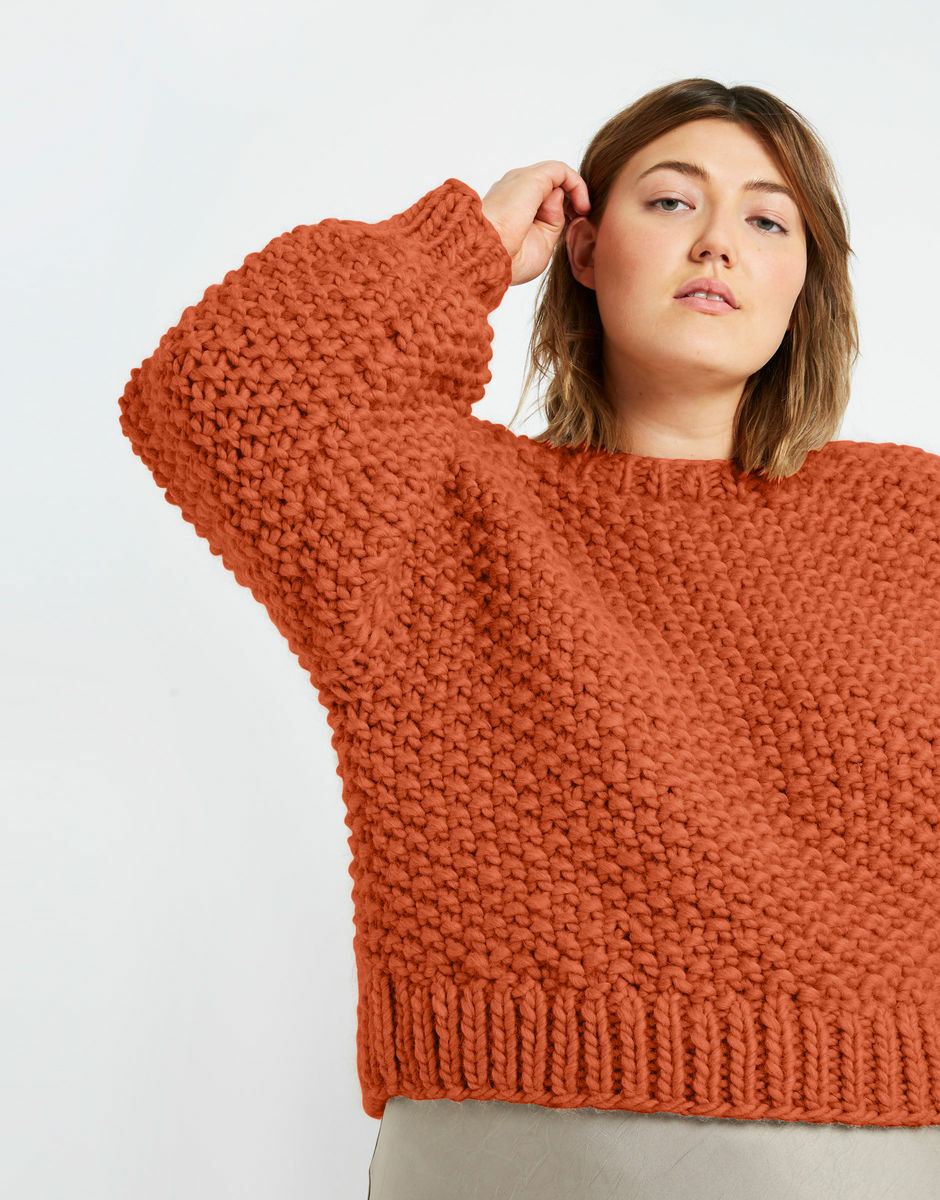 Amanda Sweater Earthy Orange