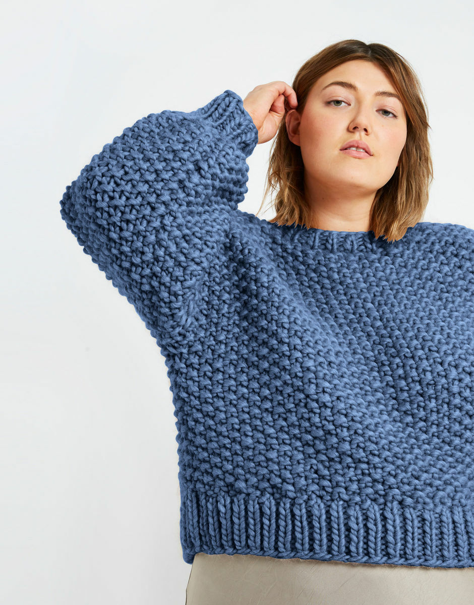Amanda Sweater Dusty Denim