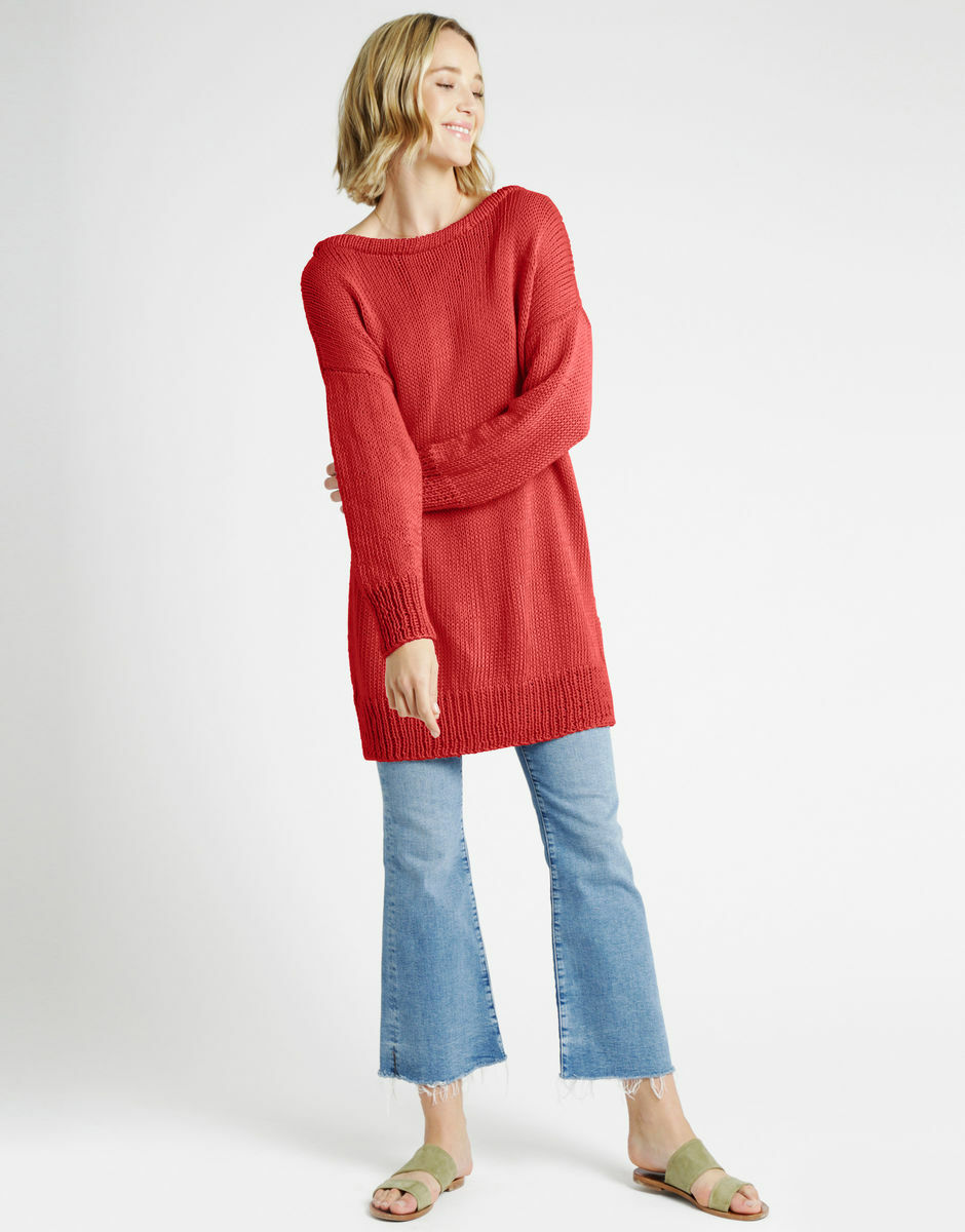 Freja Dress Lipstick Red