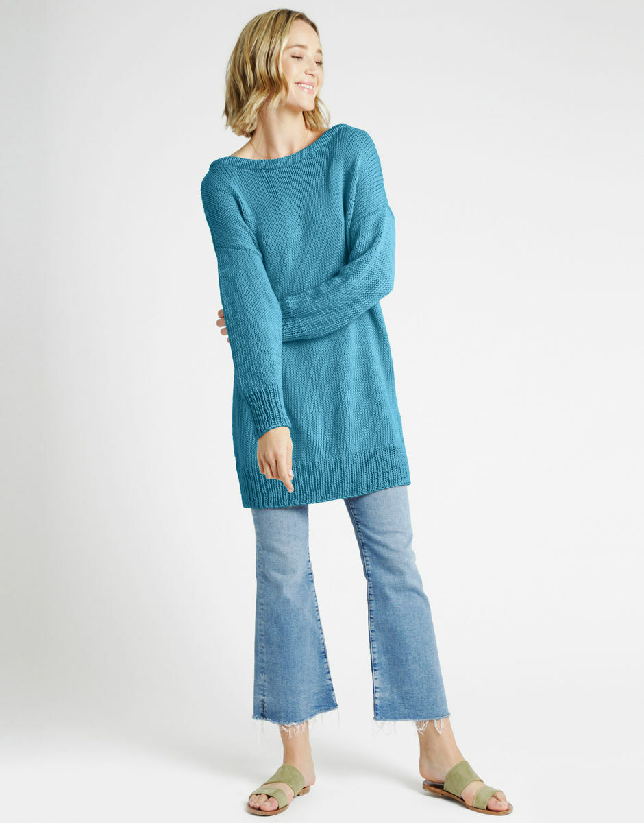 Freja Dress Turquoise Waters