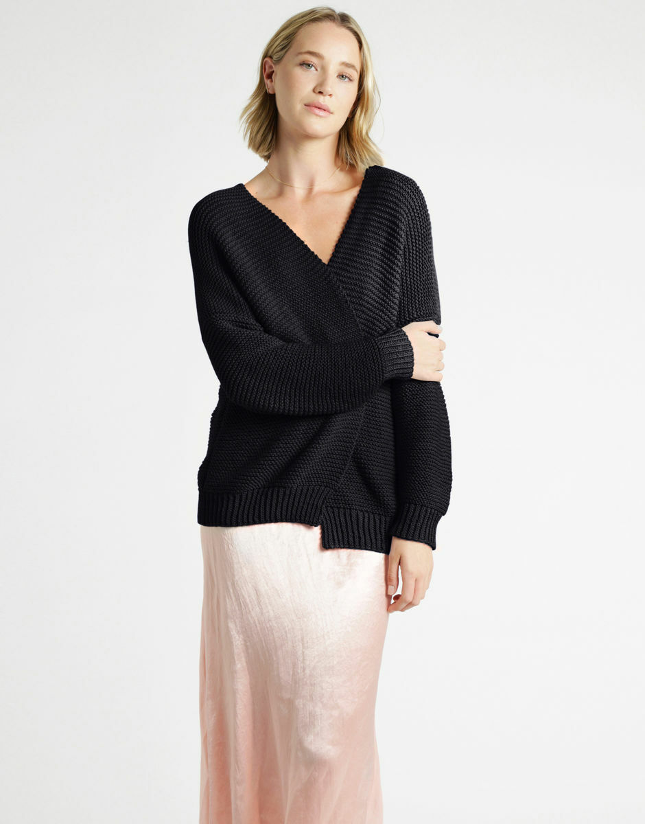 Vivienne Cardigan Cinder Black