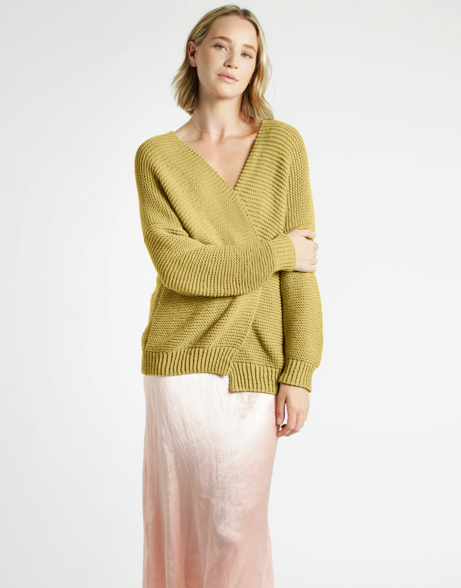 Vivienne Cardigan Chalk Yellow