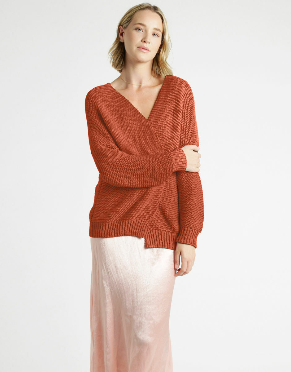 Vivienne Cardigan Bazaar Orange