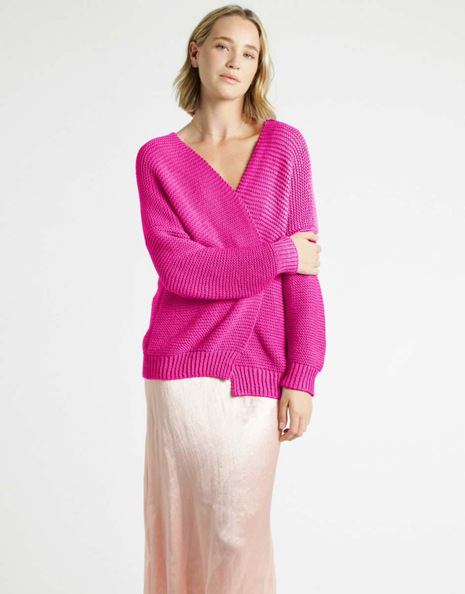 Vivienne Cardigan Hot Pink