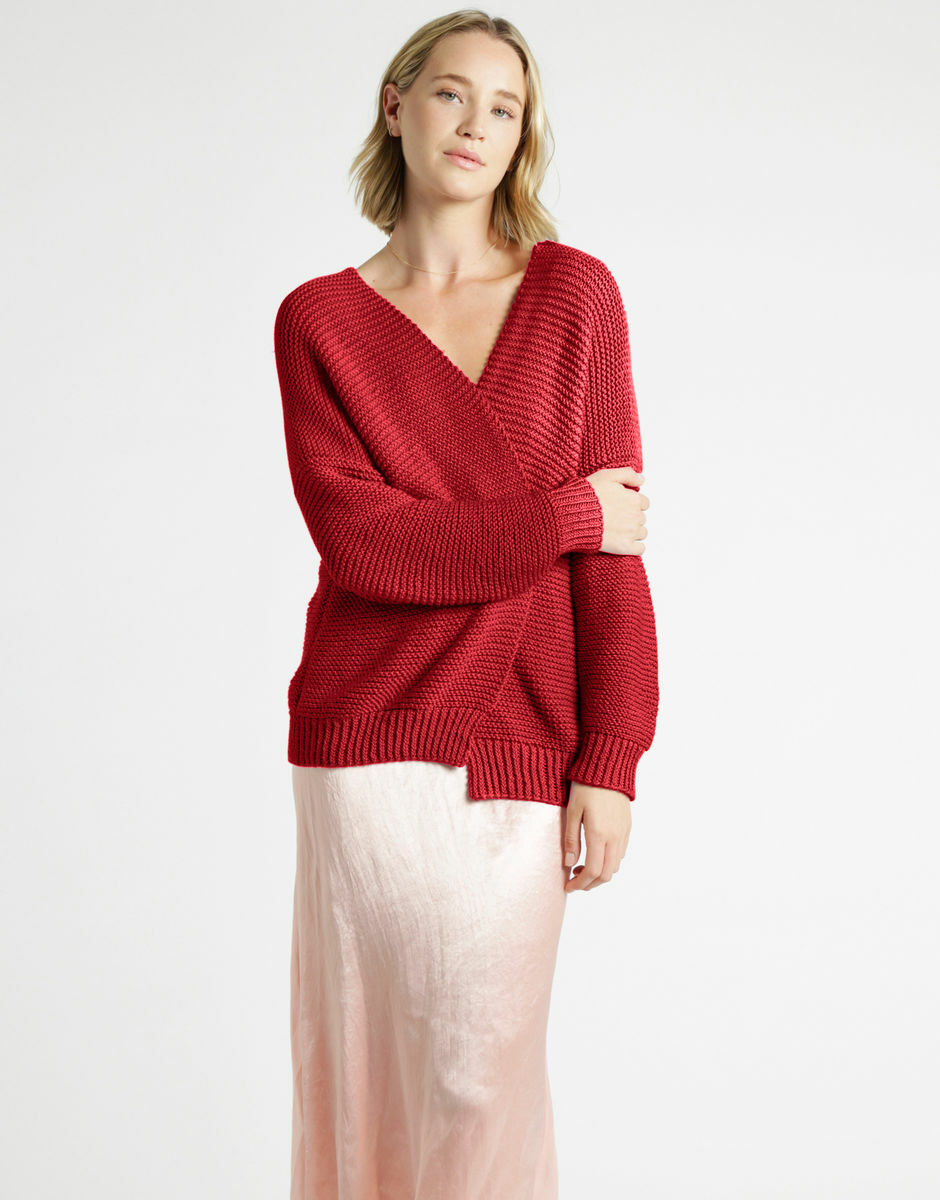 Vivienne Cardigan True Blood Red