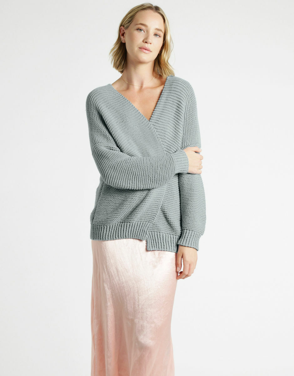 Vivienne Cardigan Duck Egg Blue