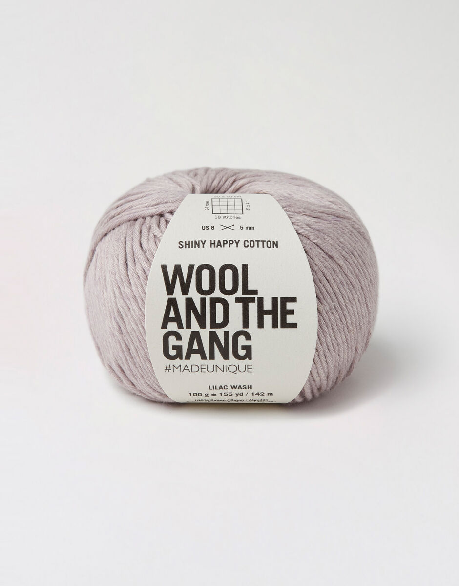 Shiny Happy Cotton Lilac Wash