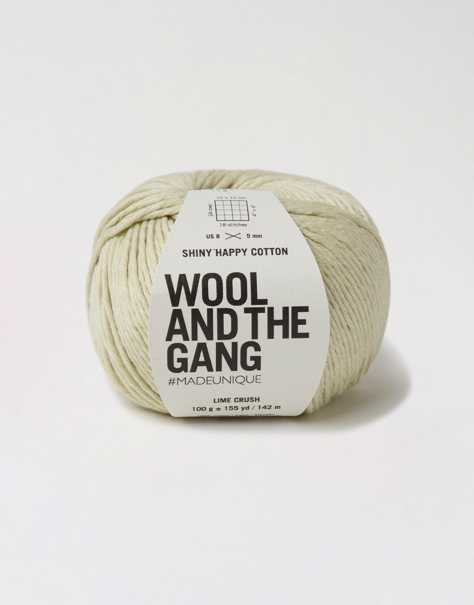 Shiny Happy Cotton Lime Crush