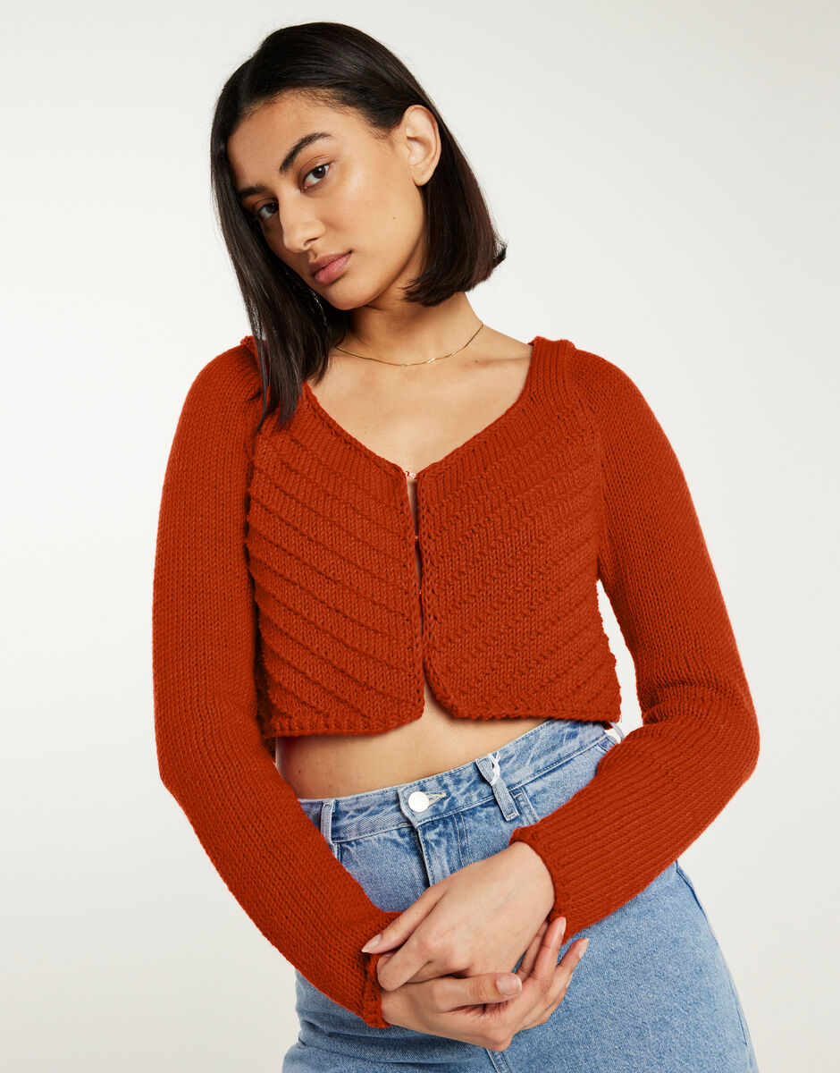 Danielle Cardigan Cinnamon Dust
