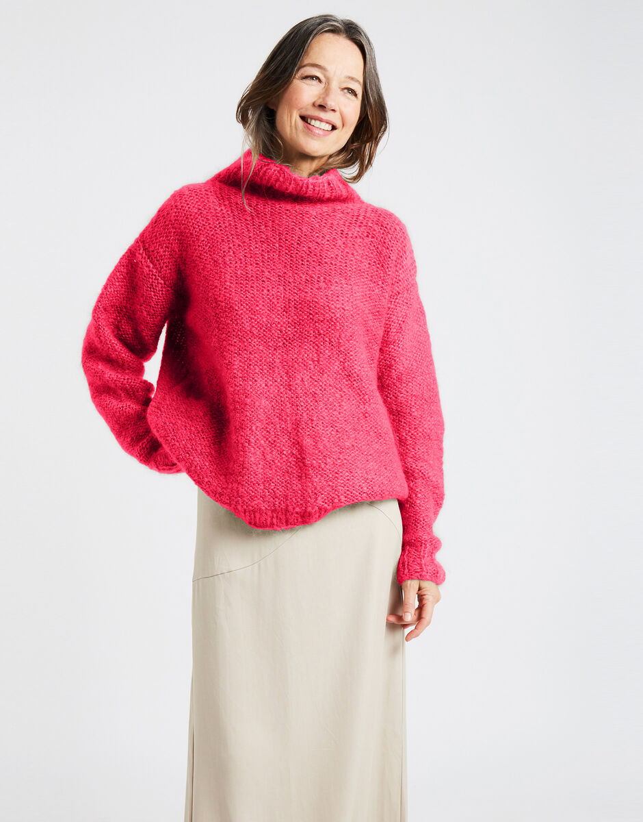 Hotline Sweater Hot Punk Pink
