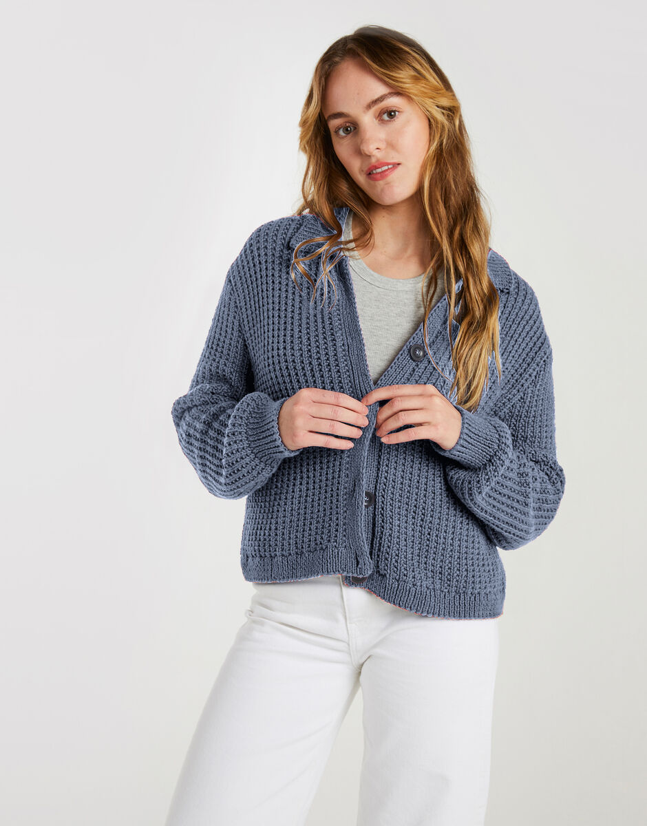 Outlast Cardigan Eagle Grey