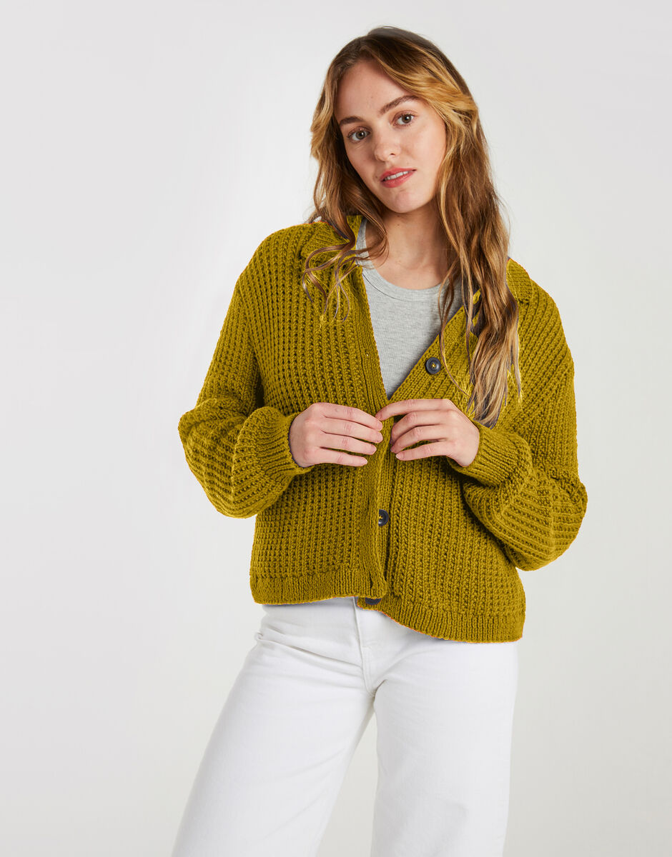 Outlast Cardigan Moss Green
