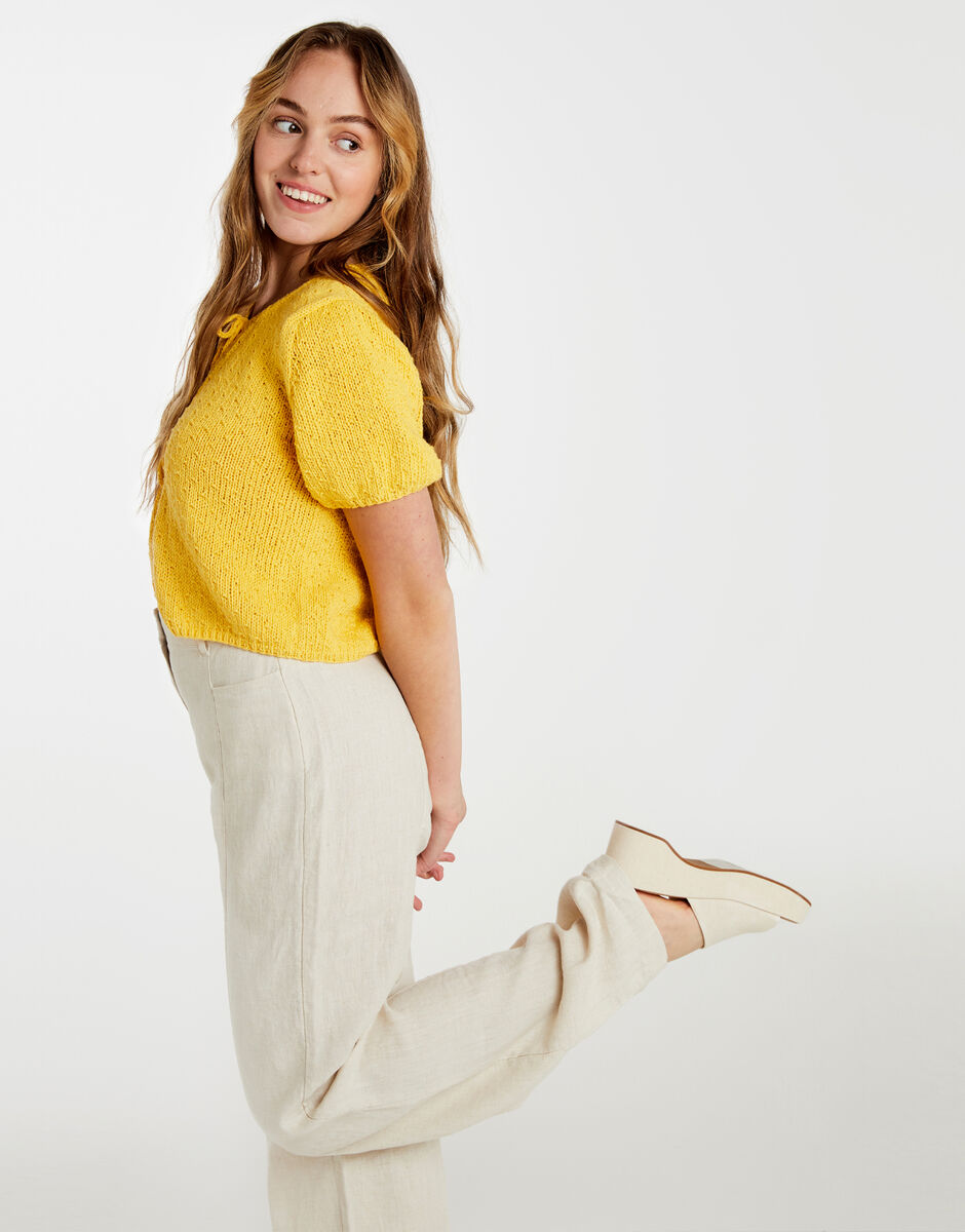 Primavera Cardigan Soleil Yellow
