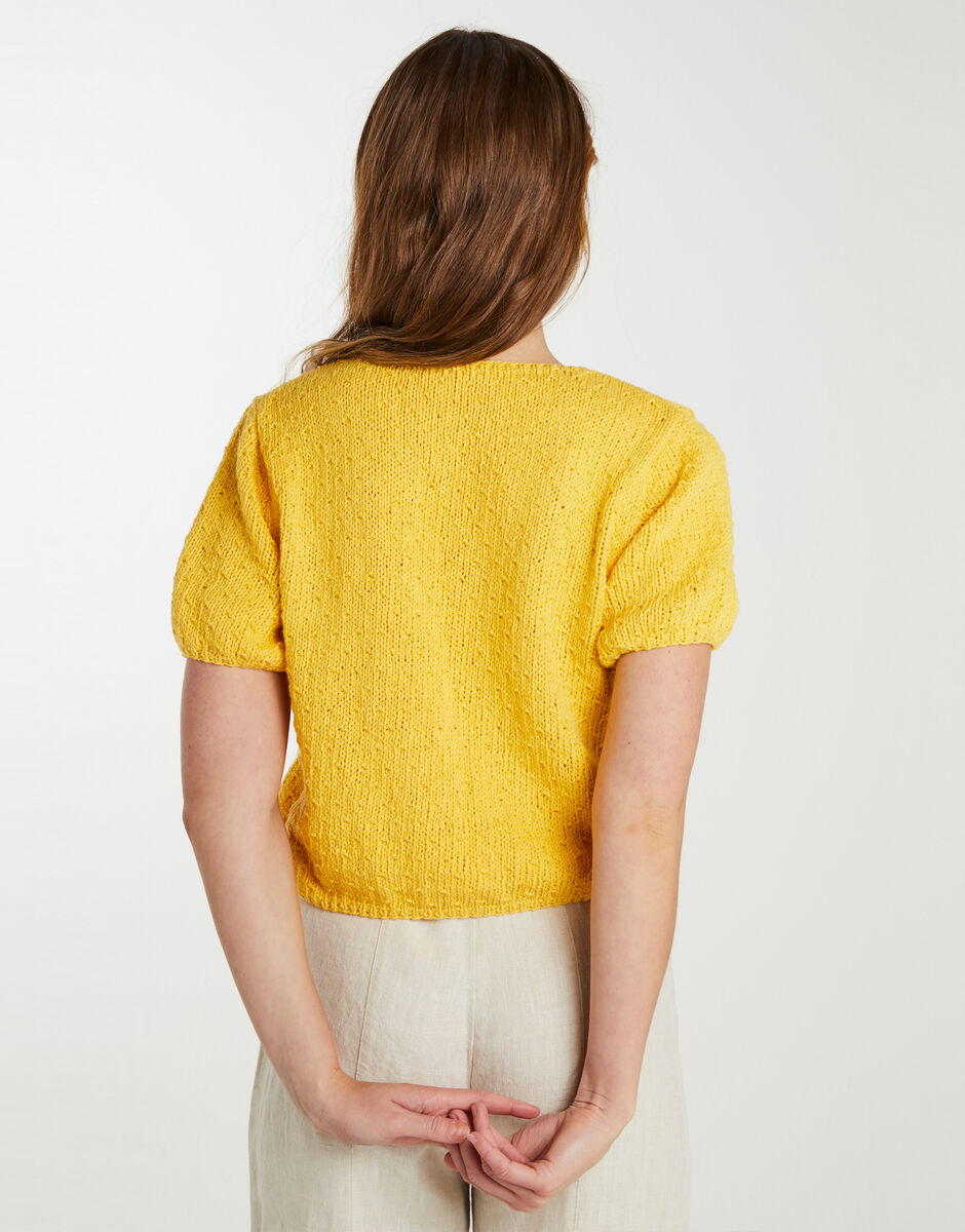 Primavera Cardigan Soleil Yellow