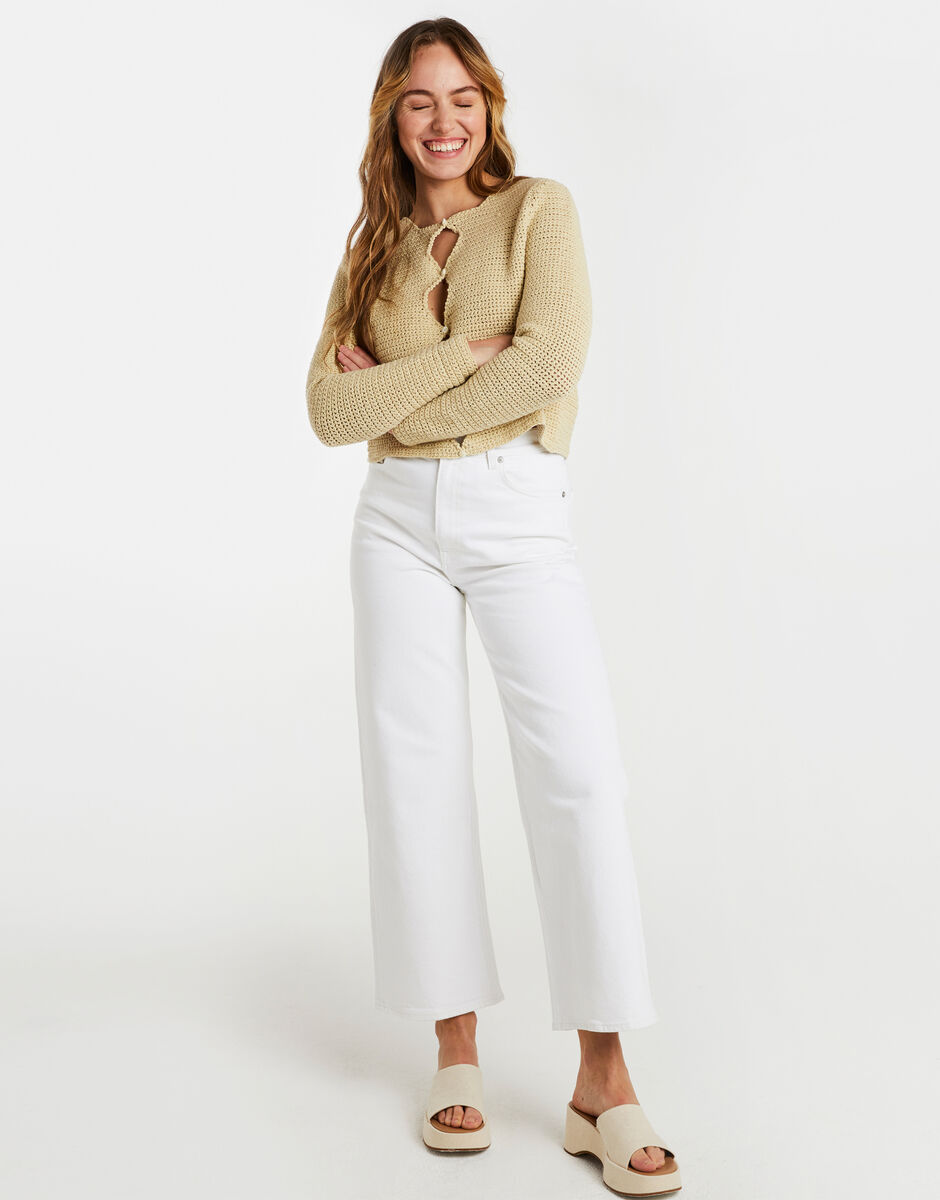 Onda Cardigan Pistachio Green
