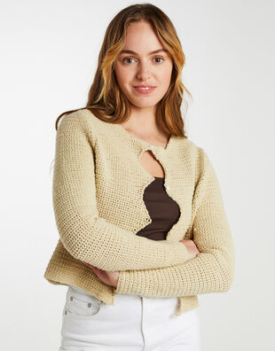 Cardigan Onda Pistachio Green