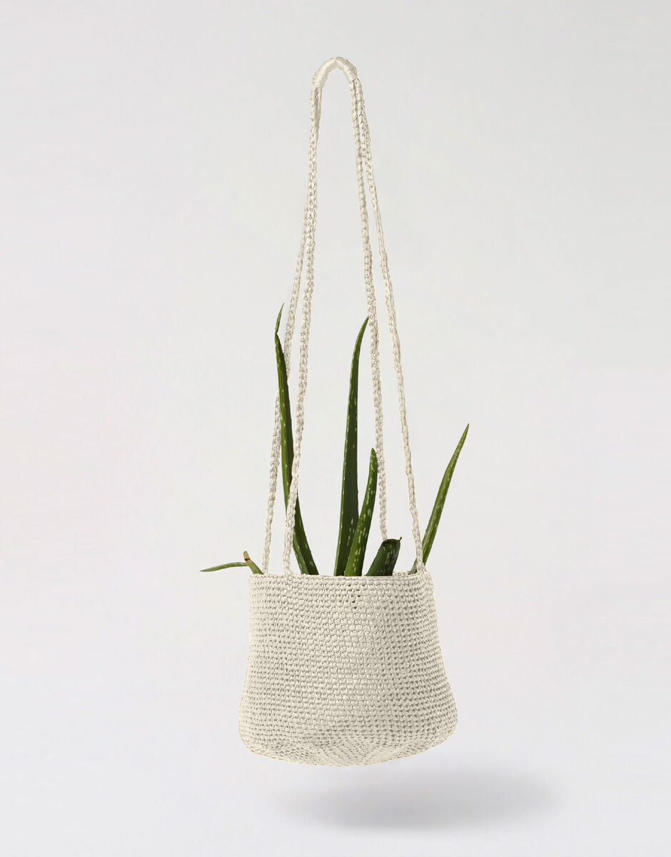 Cache-pot Harry Ivory White