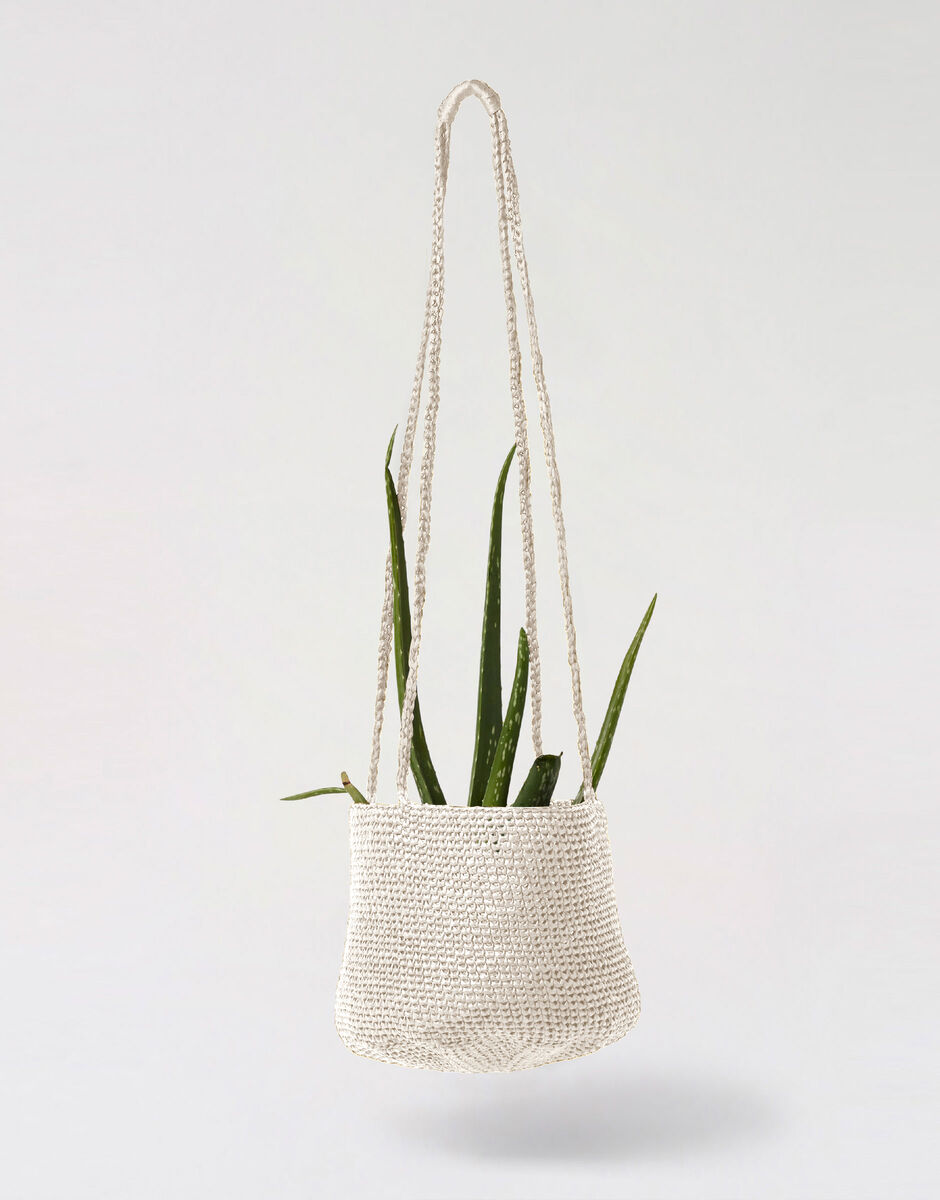 Cache-pot Harry Shell White