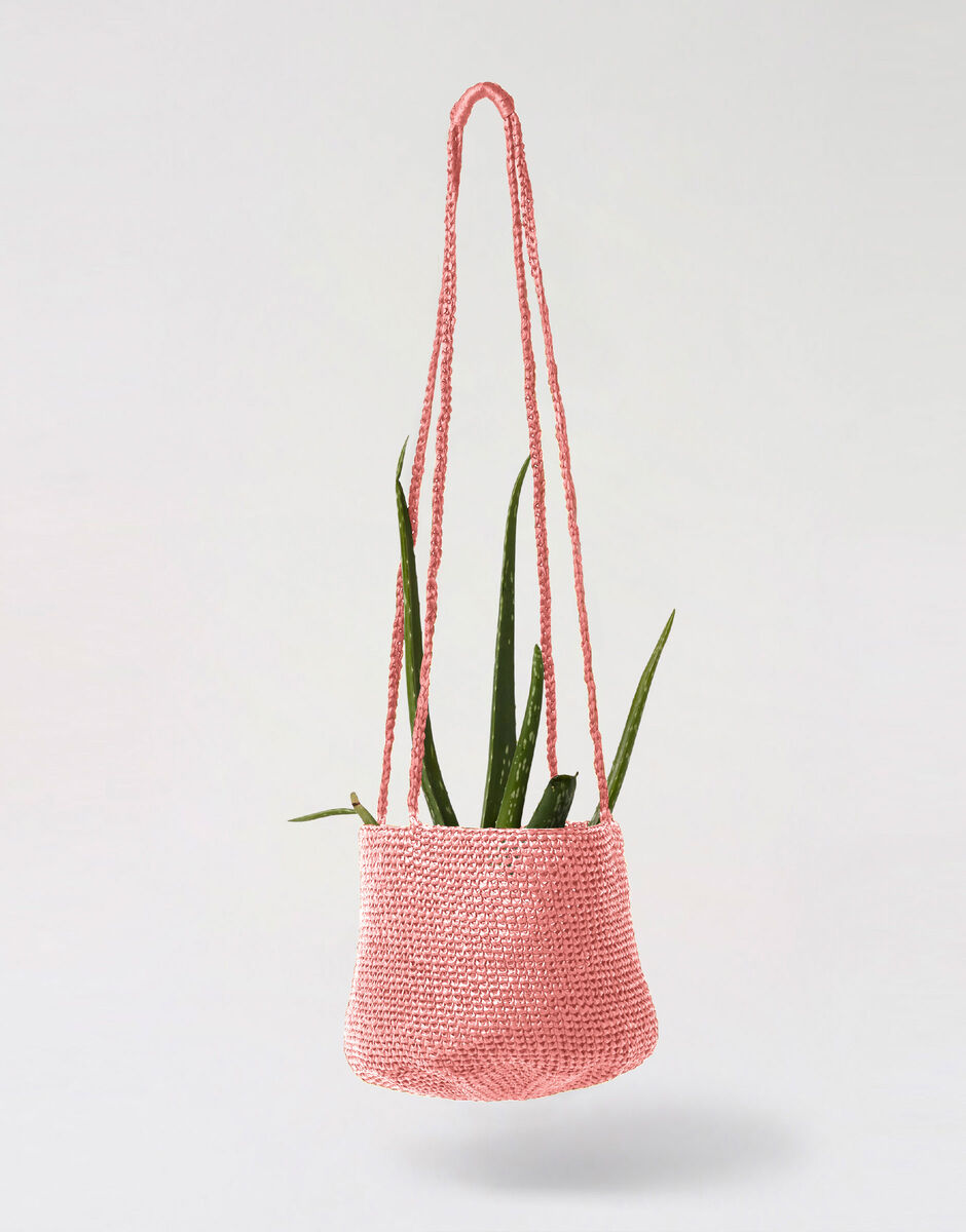 Cache-pot Harry Rose Shimmer