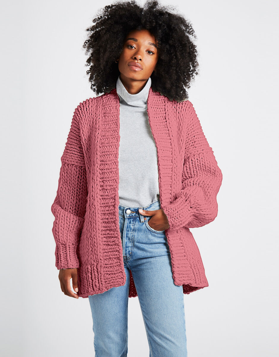 Cassy Cardigan Sorbet Pink