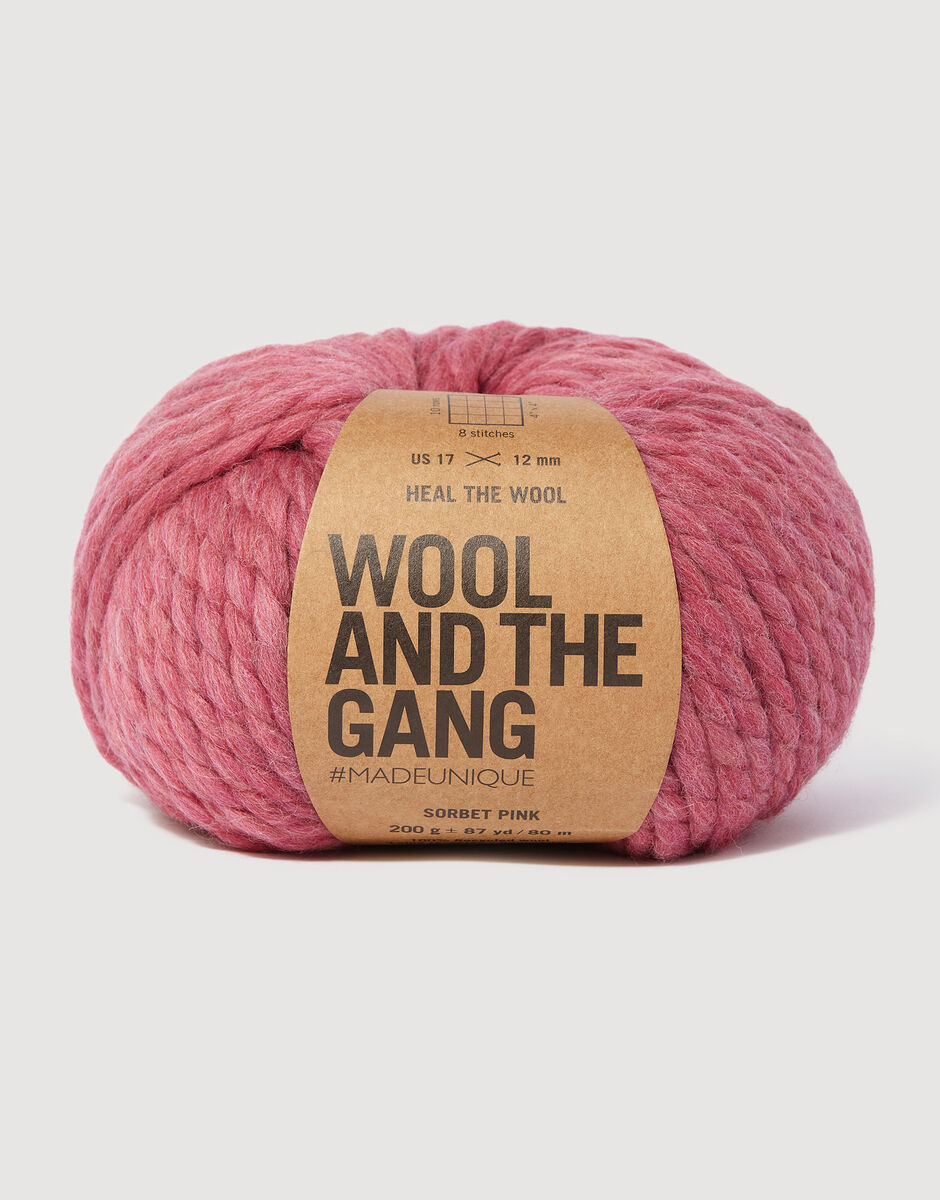 Heal The Wool Sorbet Pink