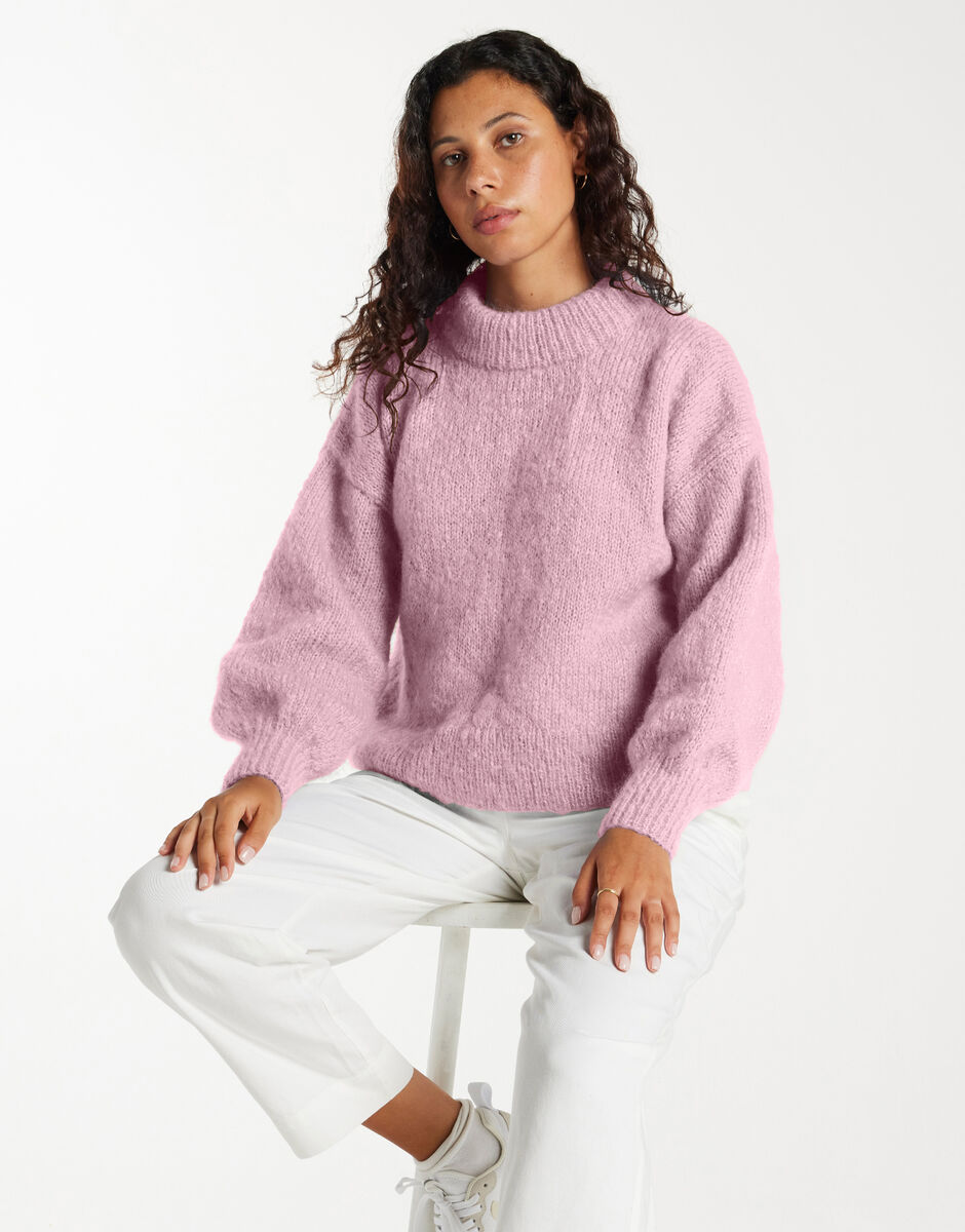 Be Mine Sweater Bubblegum Pink