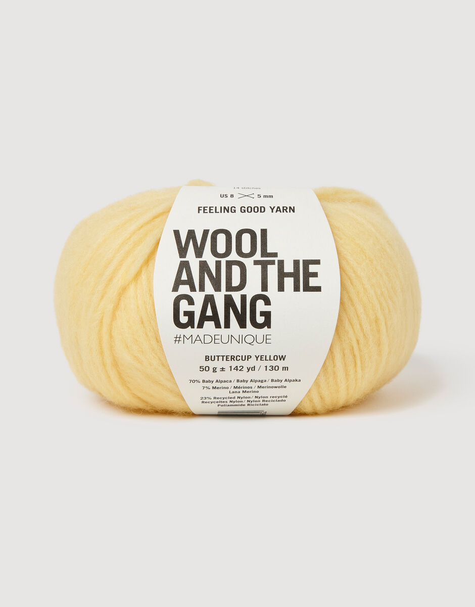 Feeling Good Yarn Buttercup Yellow