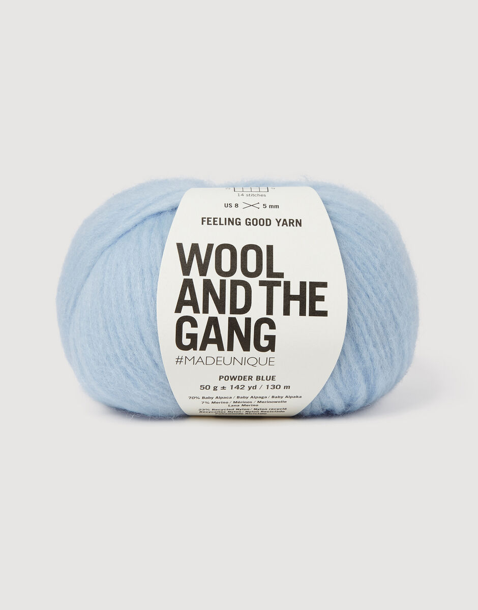 Feeling Good Yarn Powder Blue