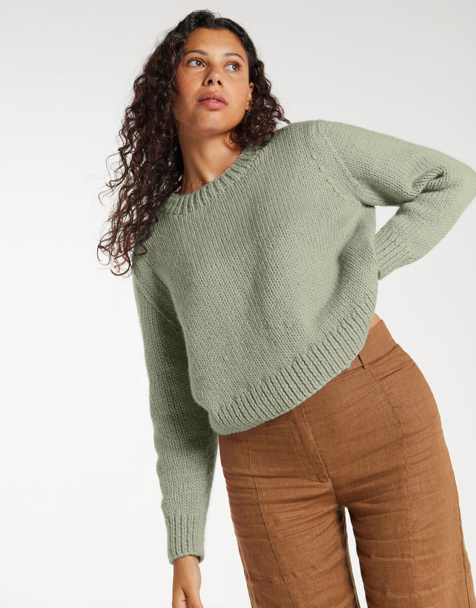 Pull Happier Eucalyptus Green