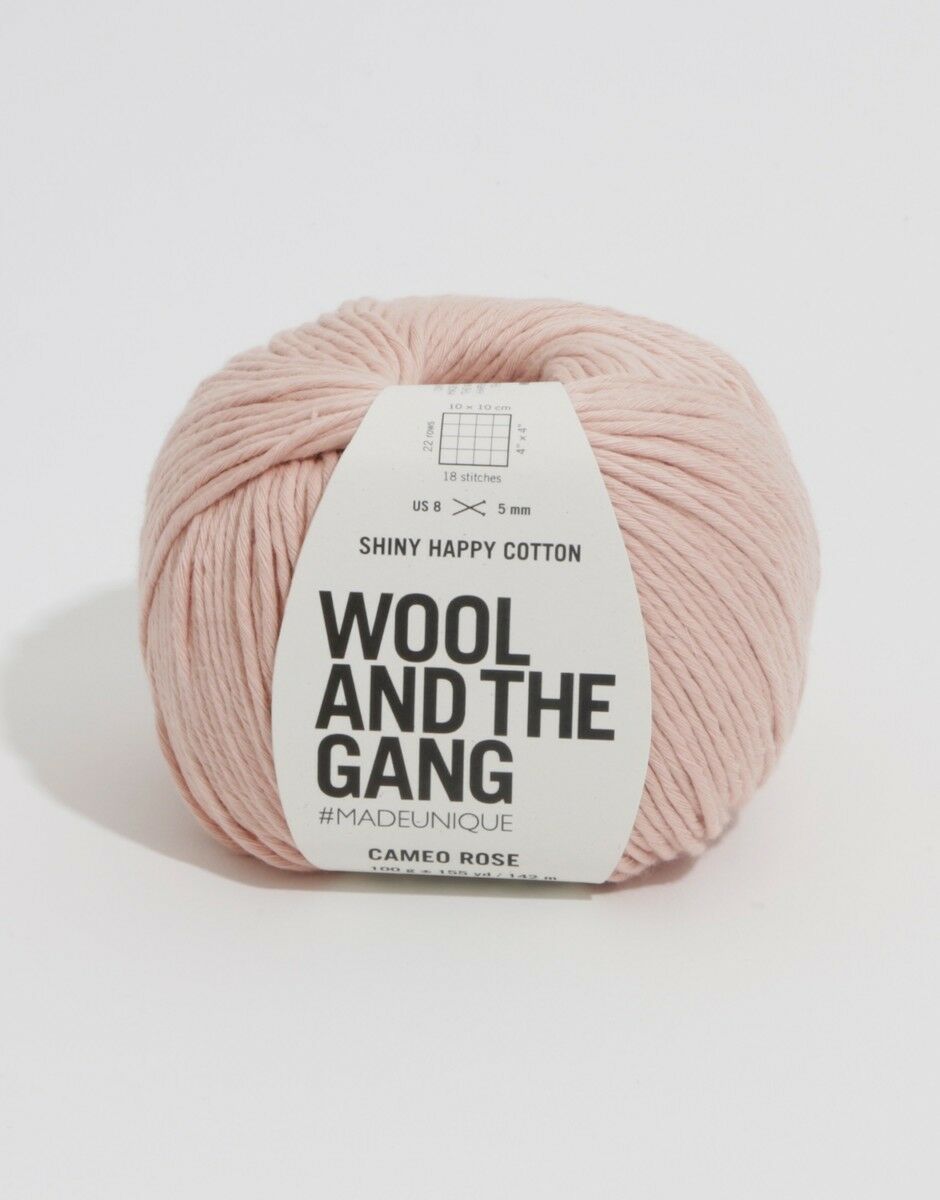 Shiny Happy Cotton - 6 Knäuel Cameo Rose