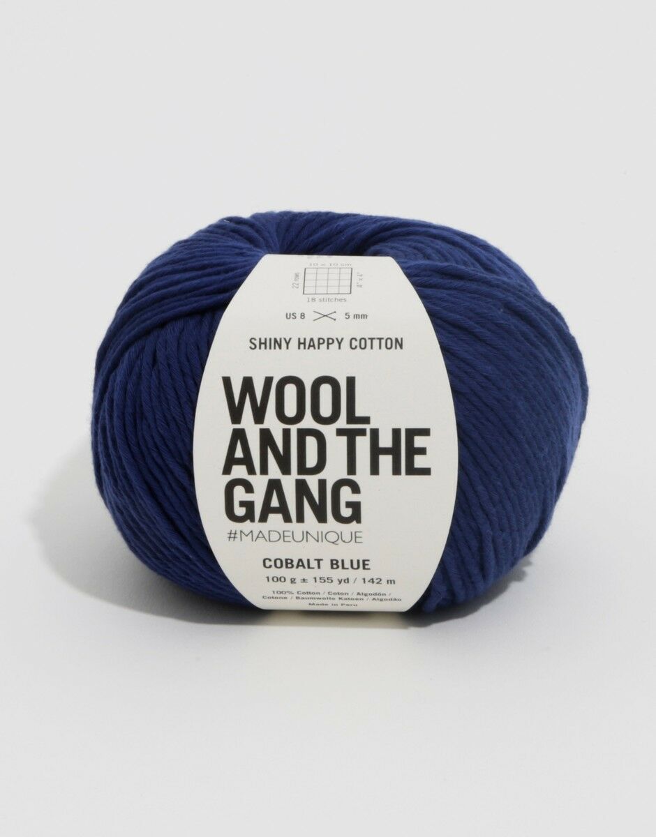 Shiny Happy Cotton - 6 Knäuel Cobalt Blue