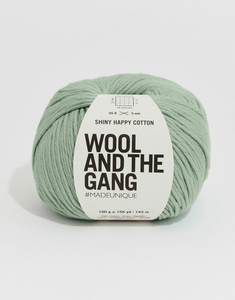 Shiny Happy Cotton - 6 Knäuel Eucalyptus Green