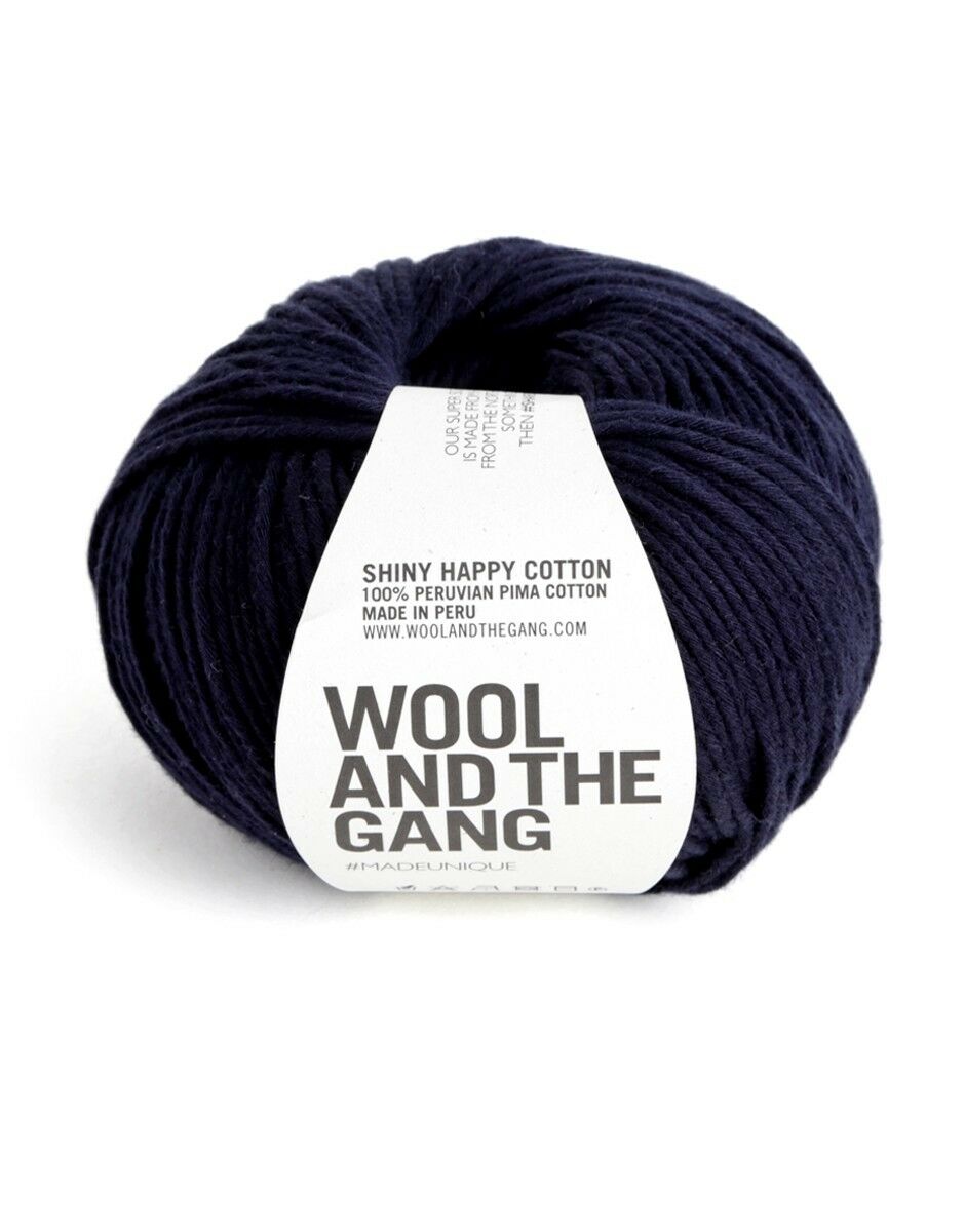 Shiny Happy Cotton - 6 Knäuel Midnight Blue