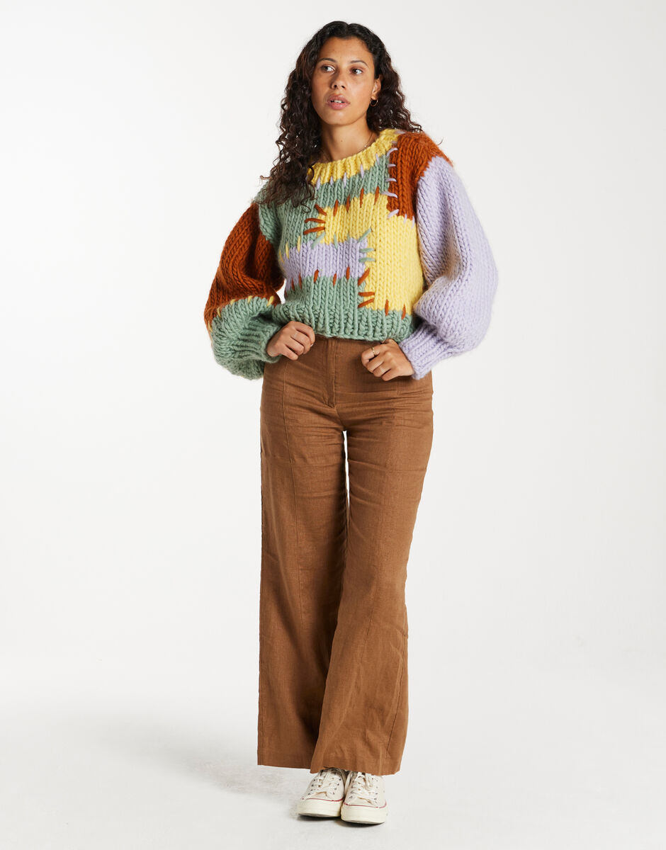 Pixie Patchwork Sweater
