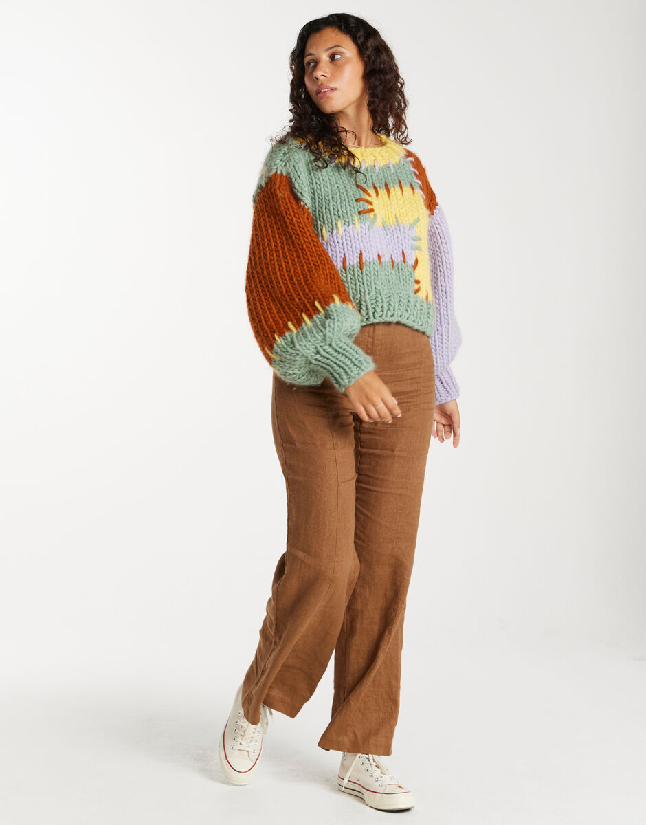 Pixie Patchwork Sweater