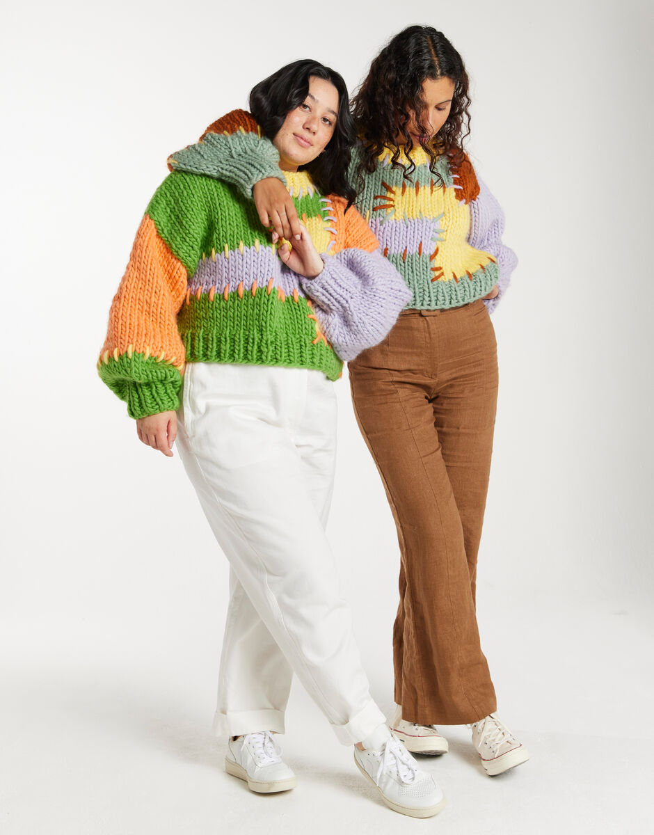 Pixie Patchwork Sweater