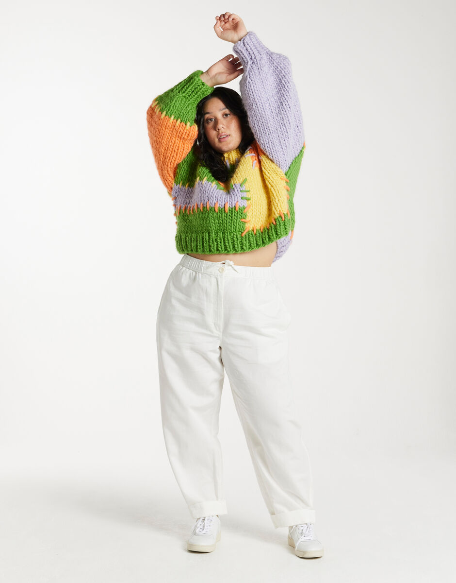 Pixie Patchwork Sweater