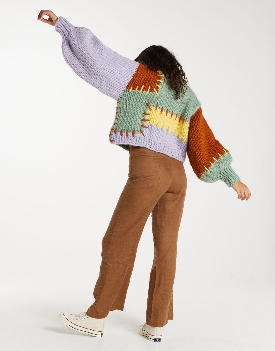 Pixie Patchwork Sweater