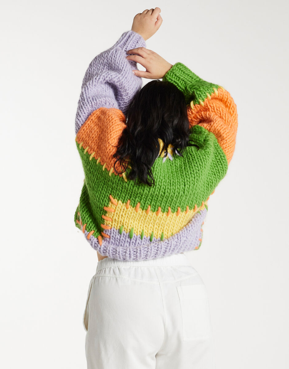 Pixie Patchwork Sweater