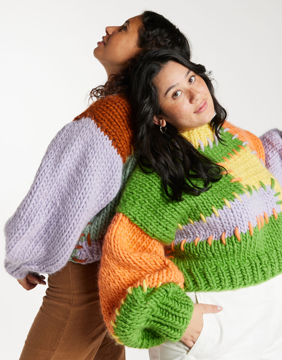 Pixie Patchwork Sweater