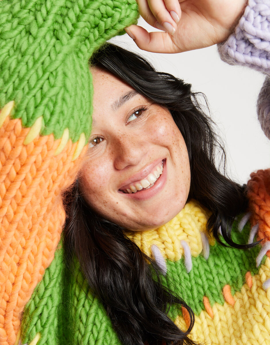 Pixie Patchwork Sweater