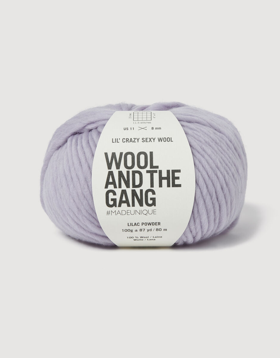 Lil' Crazy Sexy Wool Lilac Powder