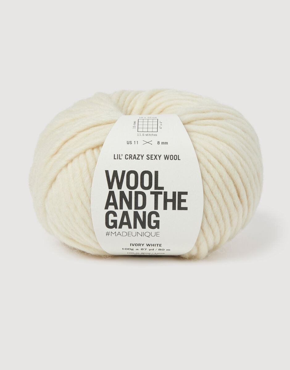 Lil' Crazy Sexy Wool Ivory White