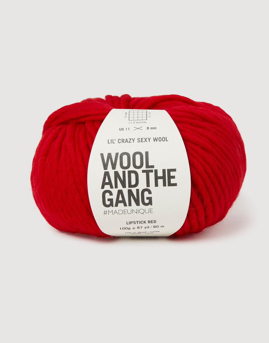 Lil' Crazy Sexy Wool Lipstick Red