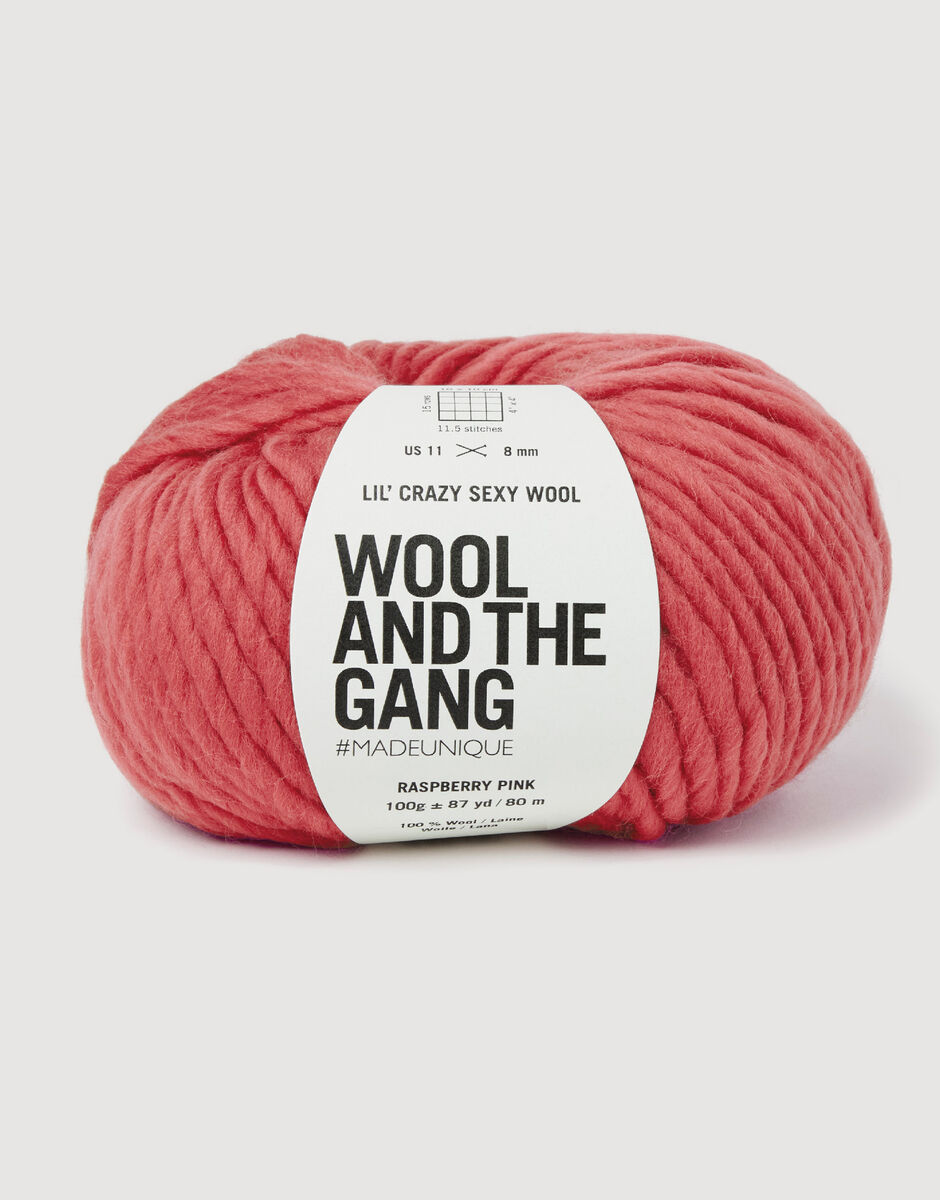 Lil' Crazy Sexy Wool Raspberry Pink