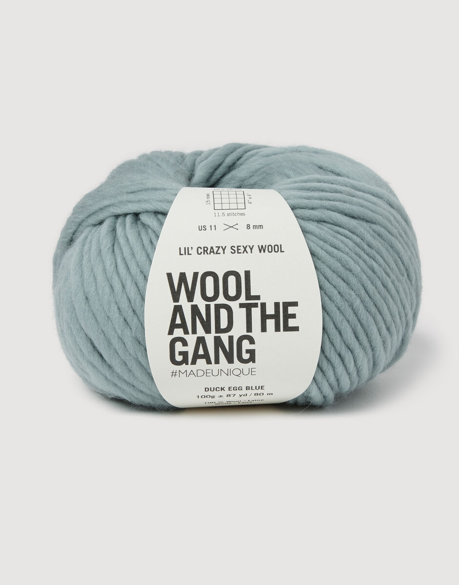 Lil' Crazy Sexy Wool Duck Egg Blue