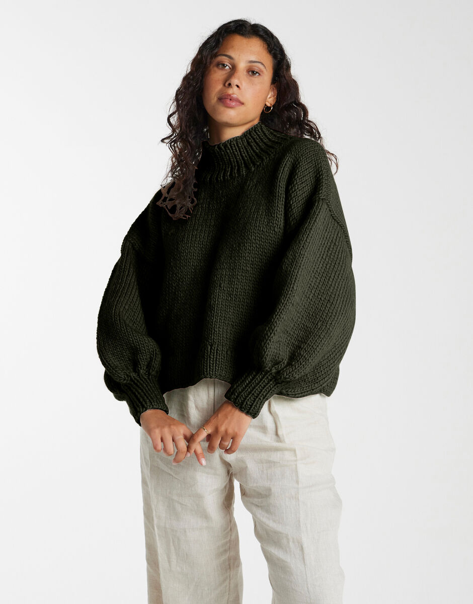 Switch Sweater Heritage Green