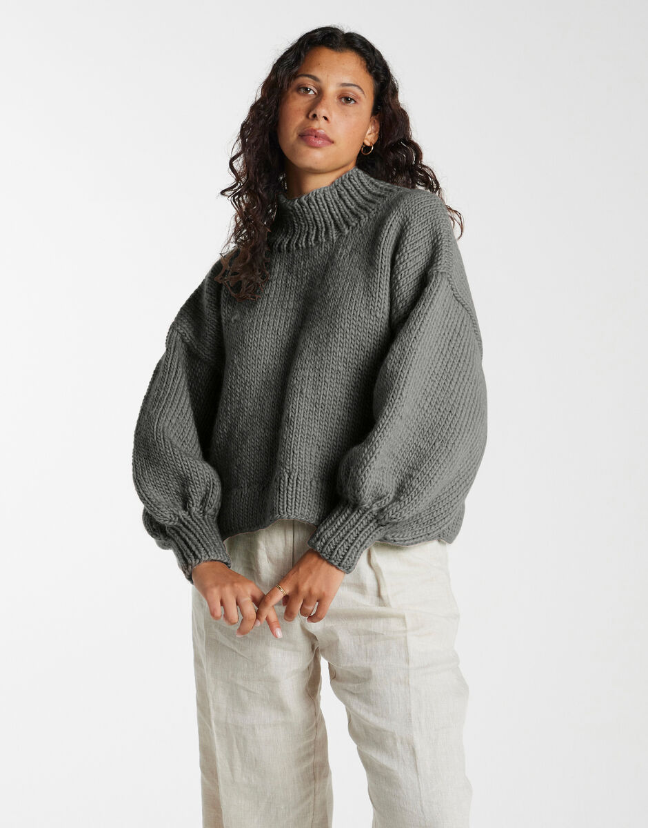 Switch Sweater Tweed Grey