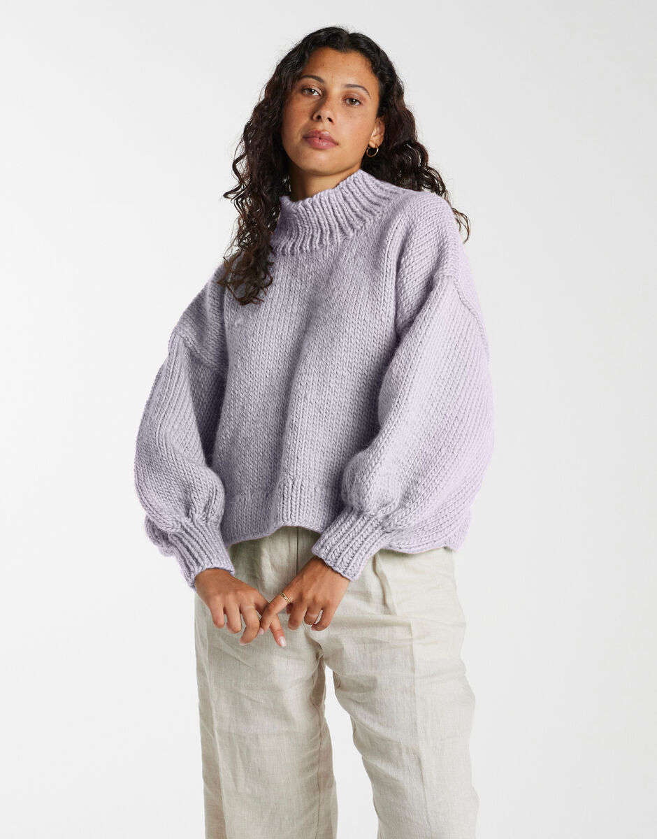 Switch Sweater Lilac Powder